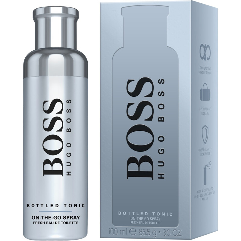 Hugo Boss Men's Boss Bottled Tonic Fresh Eau De Toilette On-the-go