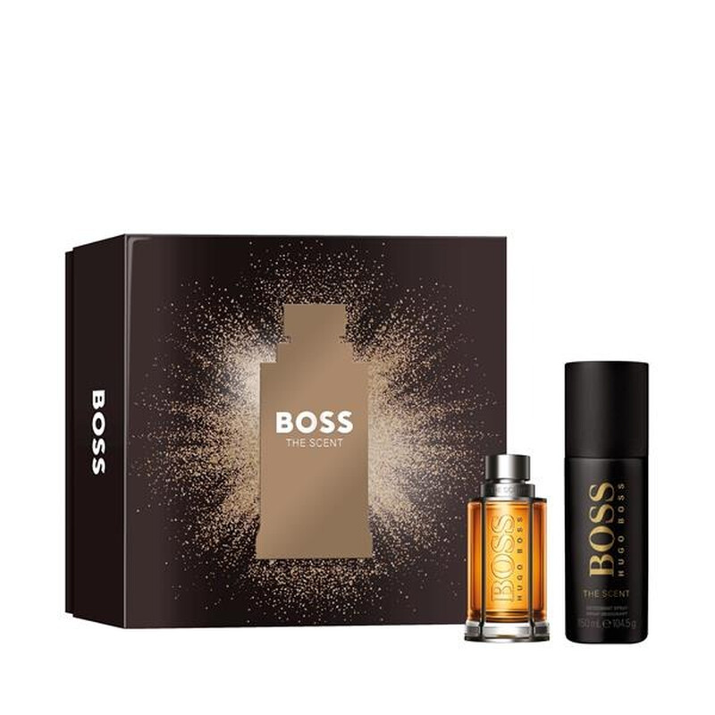 Hugo Boss Men's Boss The Scent Gift Set Fragrances 3616304197956