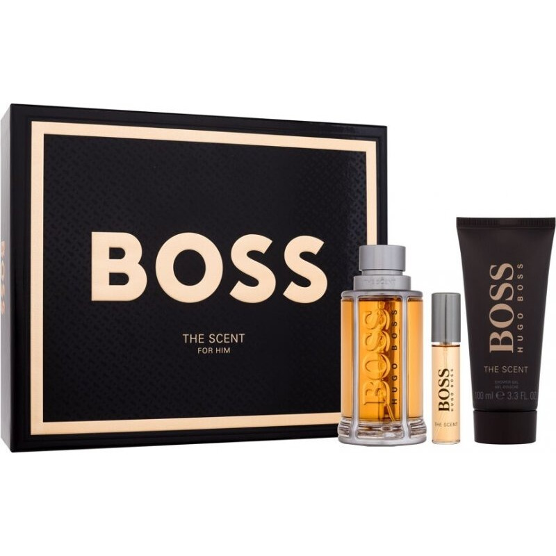 Hugo Boss Men's Boss The Scent Men 3pcs EDT Gift Set Fragrances