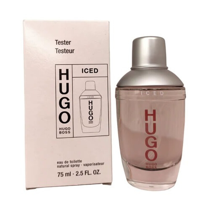 Hugo Boss Men's Hugo Iced EDT Spray 2.5 oz (Tester) Fragrances