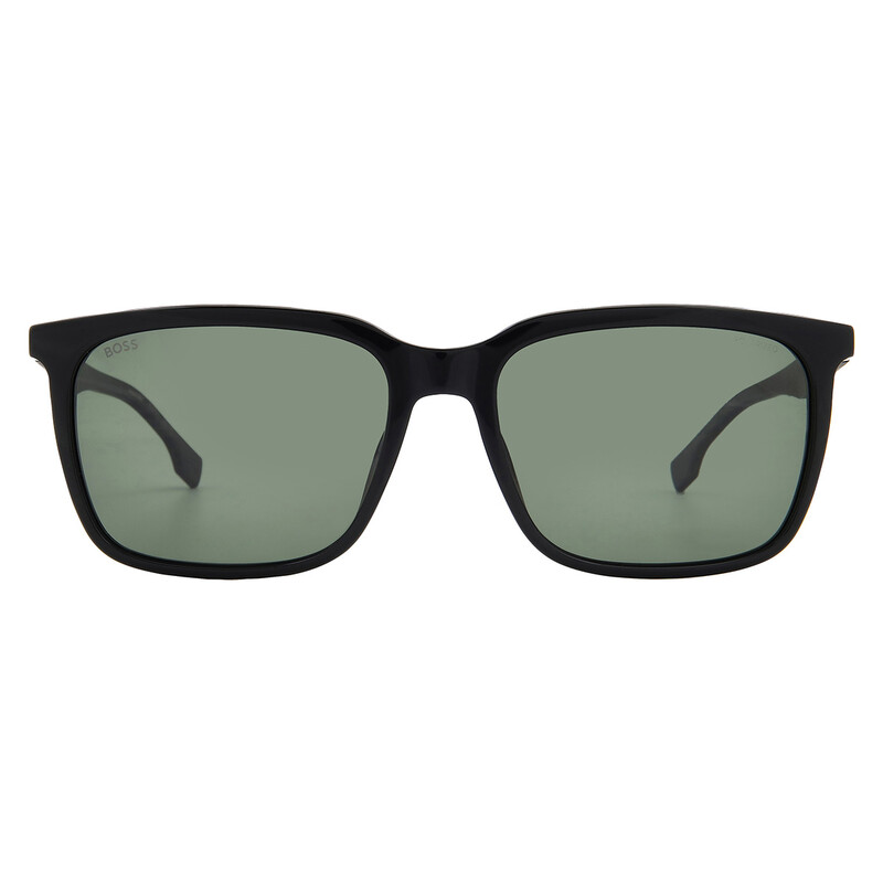 Hugo Boss Polarized Green Square Men's Sunglasses BOSS 1579/S 0807