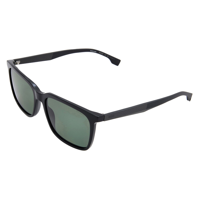 Hugo Boss Polarized Green Square Men's Sunglasses BOSS 1579/S 0807