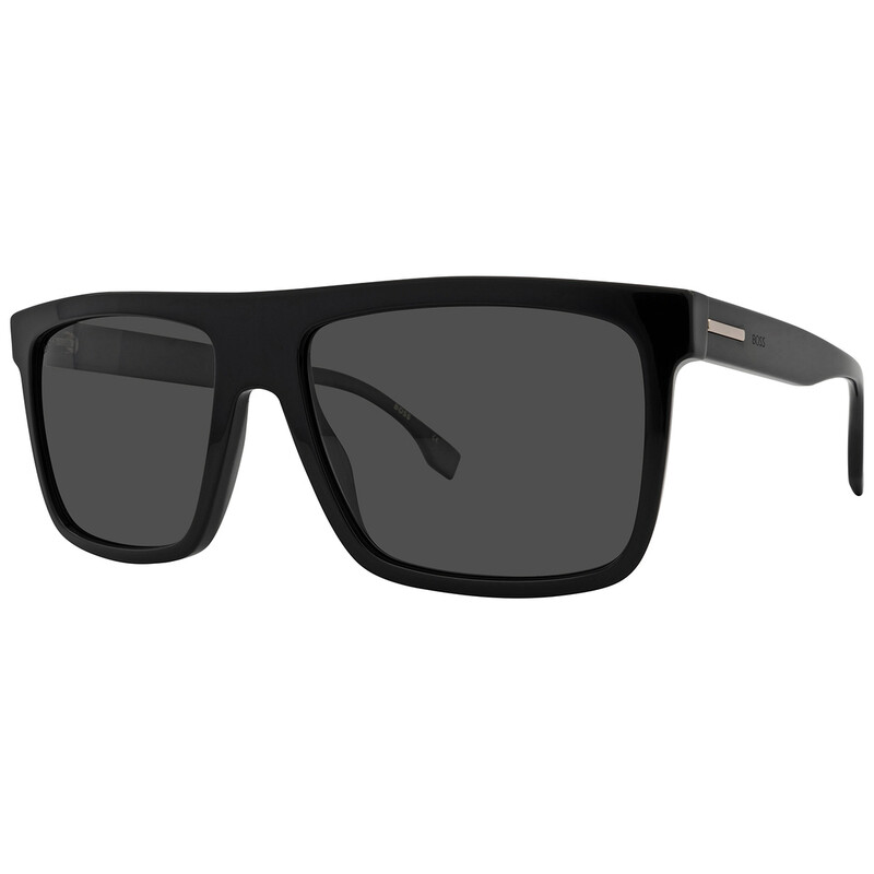 Hugo Boss Polarized Grey Browline Men display picture 3