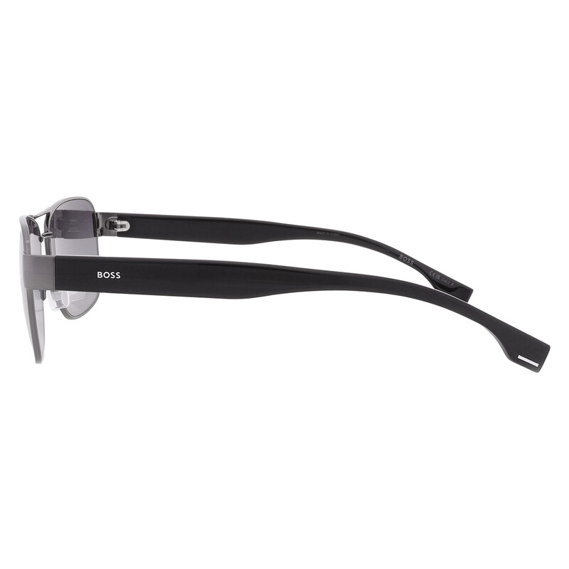 Hugo Boss Polarized Grey Shaded Navigator Men's Sunglasses BOSS