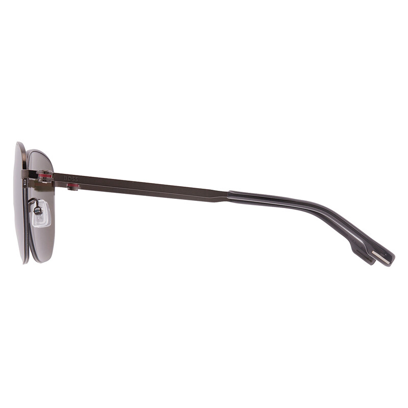 NWT Hugo Boss BOSS 1538/F/SK-0R80 T4 Sunglasses Hugo Boss Silver Mirror Sport Men main image 3
