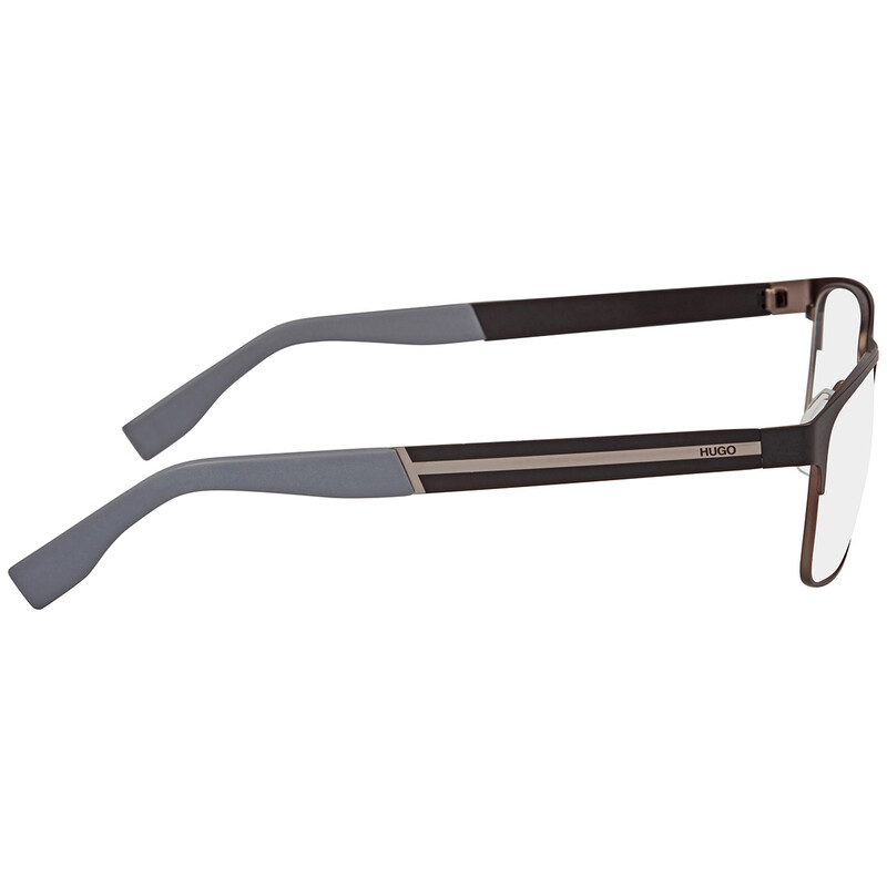 Hugo Boss Transparent Rectangular Men's Eyeglasses HG 0247 0003 56 ...