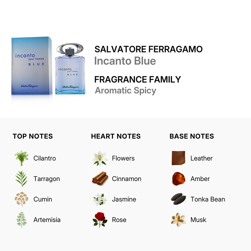 Salvatore Ferragamo Incanto Blue / S. Ferragamo EDT Spray 3.4 oz