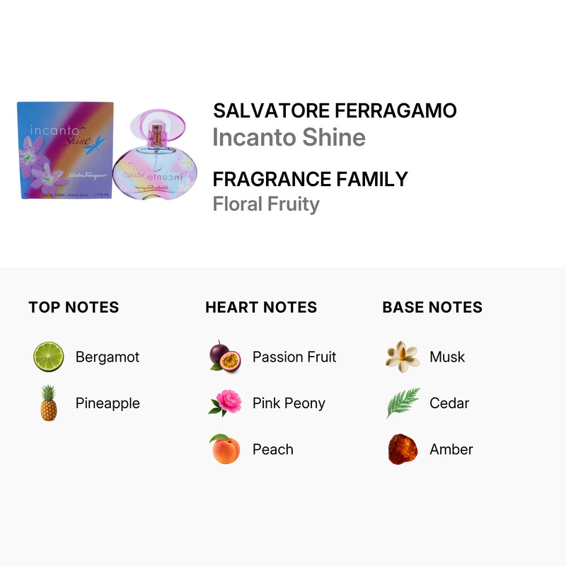 Salvatore Ferragamo Incanto Shine / Salvatore Ferragamo EDT Spray