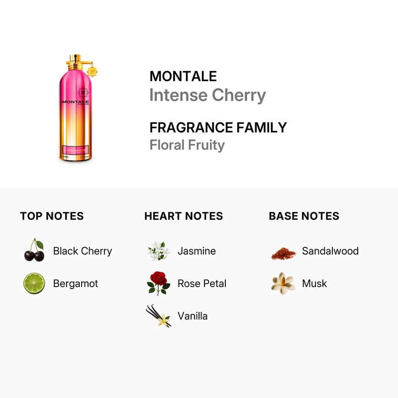 Montale Intense Cherry / Montale EDP Spray 3.4 oz (100 ml) (u