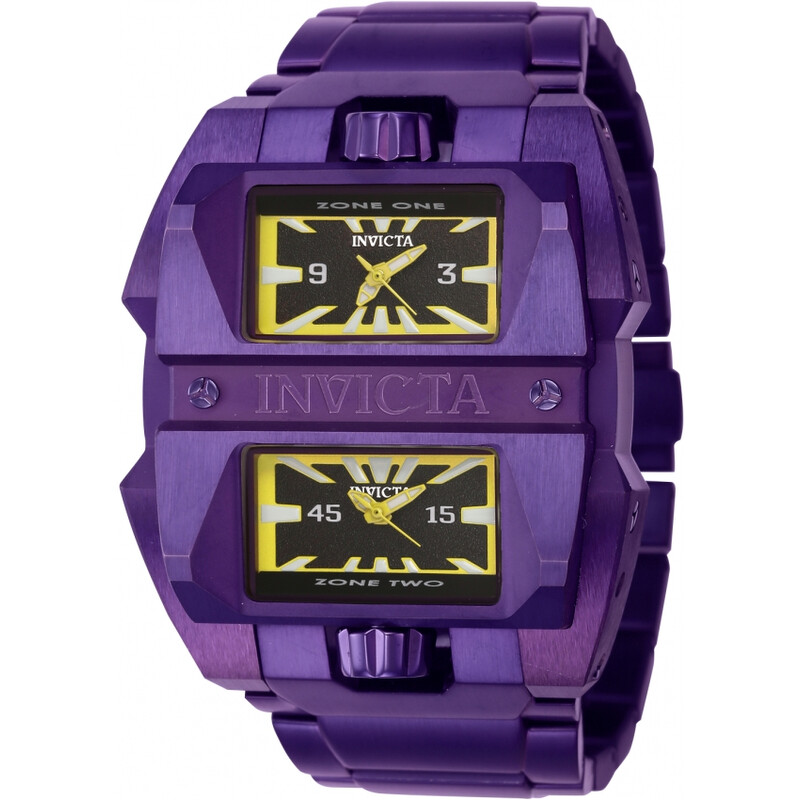 Invicta Akula Quartz Black Dial Two Time Zone Men's Watch 41711 ...