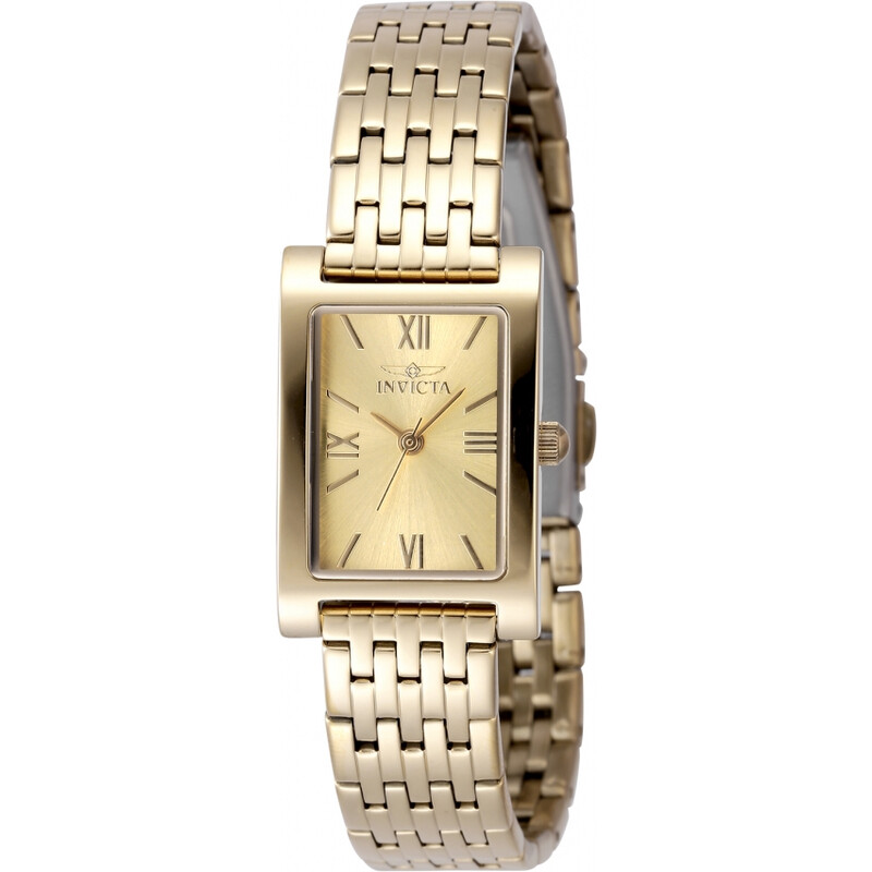 Invicta Angel Quartz Gold Dial Ladies Watch 48147 886678641499