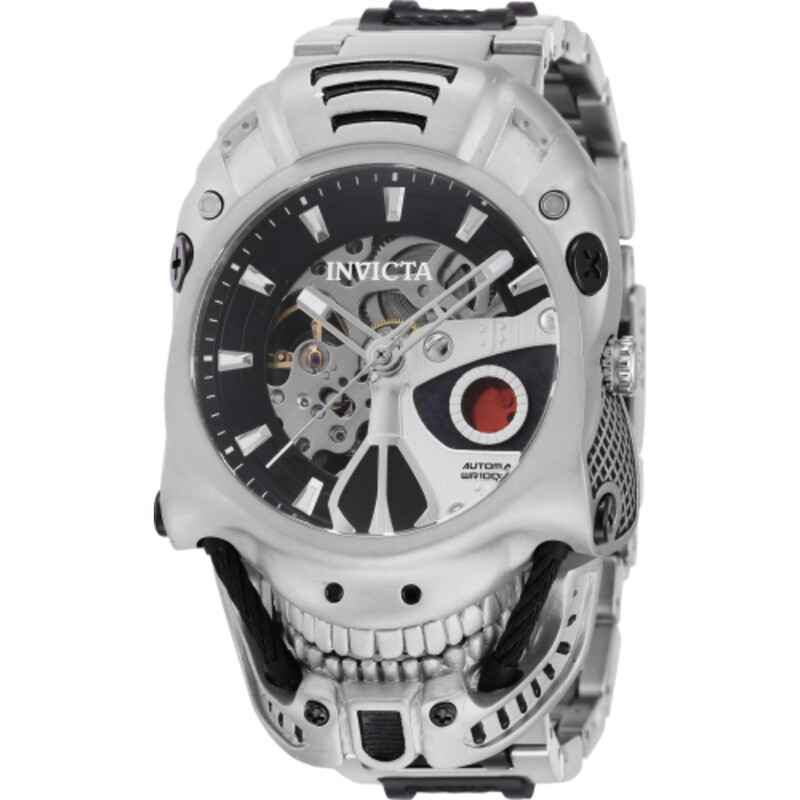 Invicta Artist Skull Automatic Black Dial Men's Watch 42581 ...
