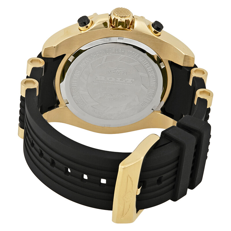 Invicta Bolt Chronograph Black Dial Men's Watch 26818 886678322602