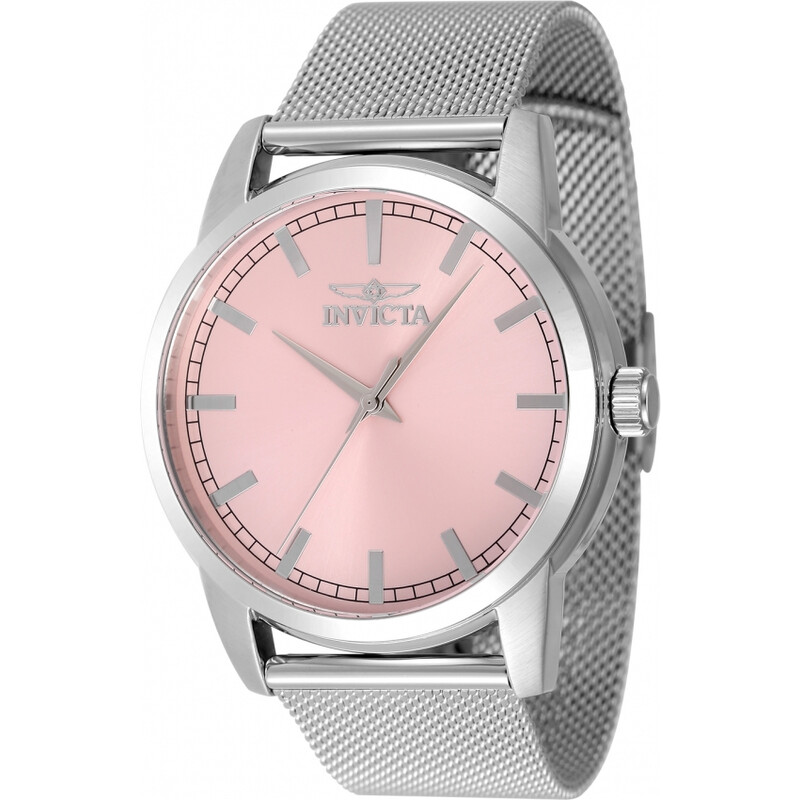 Invicta Celestial Quartz Pink Dial Men display picture 3