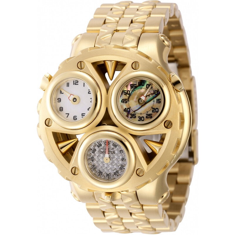 Invicta Cerberus Quartz Three Dials Men's Watch 44595 886678591886 ...