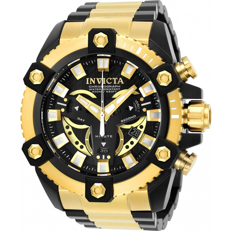 Invicta Coalition Forces Chronograph Quartz Black Dial Men's Watch