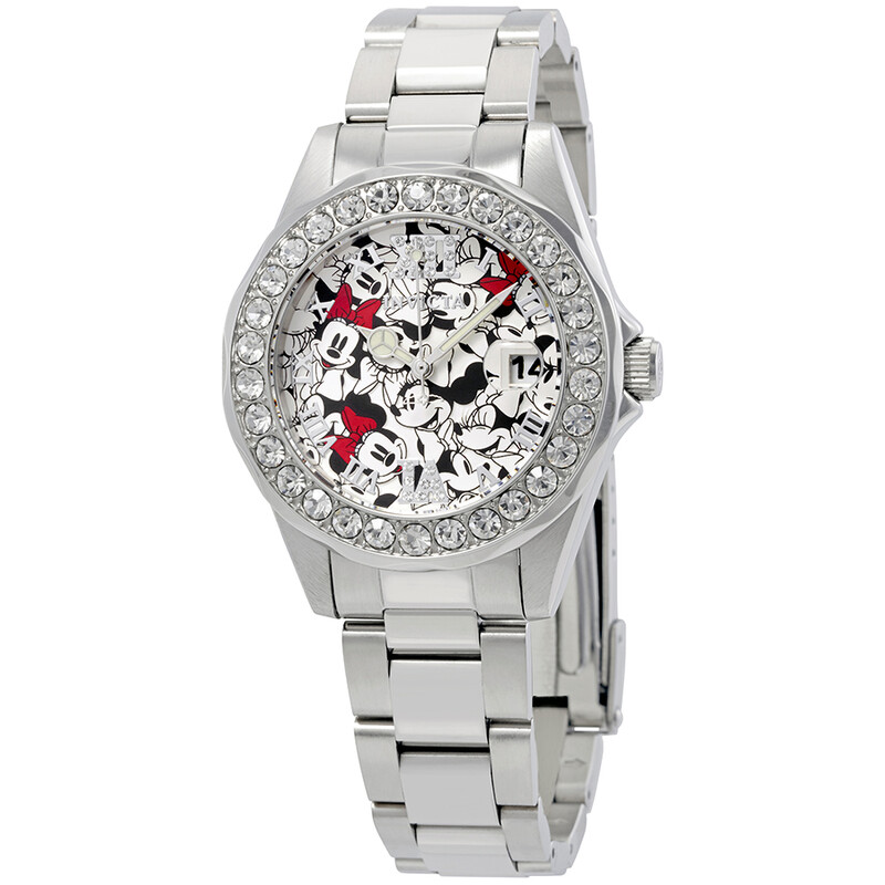 Invicta Disney Crystal Limited Edition Mickey and Minnie Dial