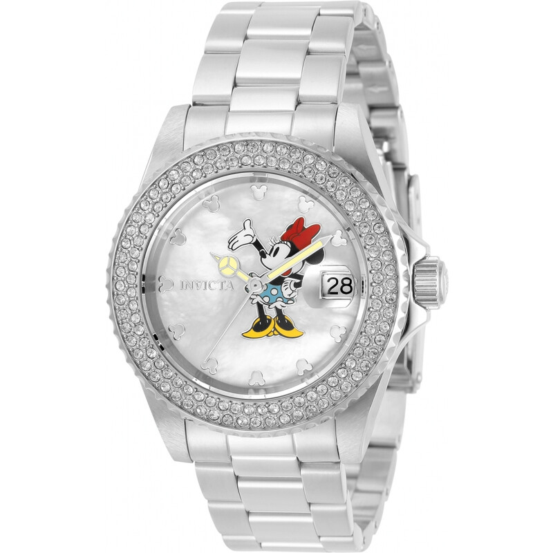Invicta Disney Limited Edition Minnie Mouse Quartz Crystal  display picture 1