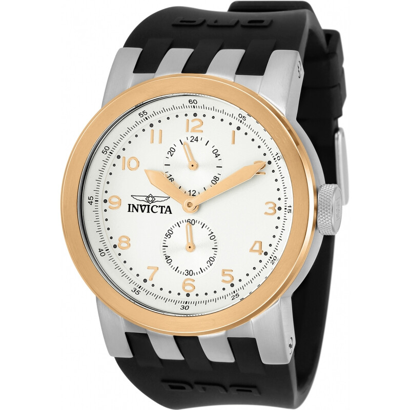 Invicta DNA Quartz Antique Silver Dial Men's Watch 31784 886678375240 ...