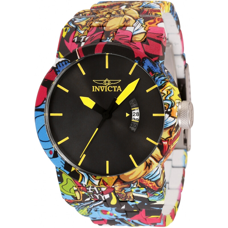 Invicta DNA Quartz Black Dial Men's Watch 34488 886678412150 - Watches ...