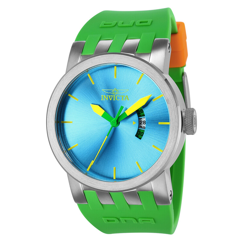 Invicta DNA Quartz Light Blue Dial Men's Watch 36957 886678456642 ...
