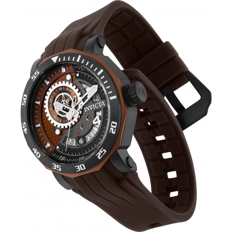 Invicta Excursion Automatic Brown Dial Men's Watch 27132 886678325931 ...