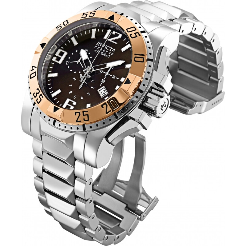 Invicta Excursion Chronograph Brown Dial Men's Watch 80703 886678137619 ...
