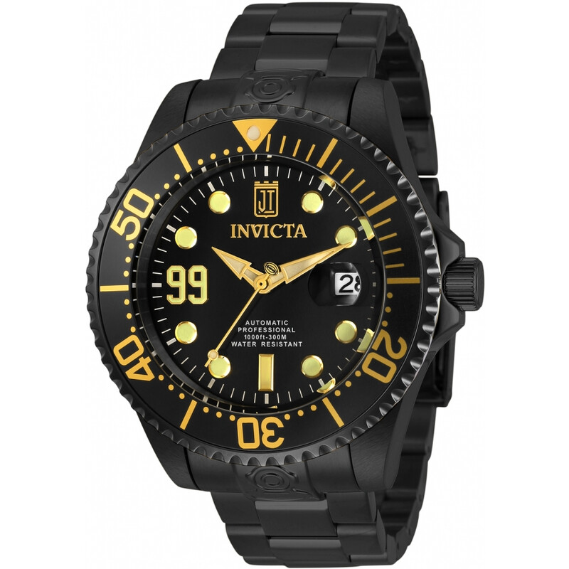 Invicta Jason Taylor Automatic Black Dial Men's Watch 30196