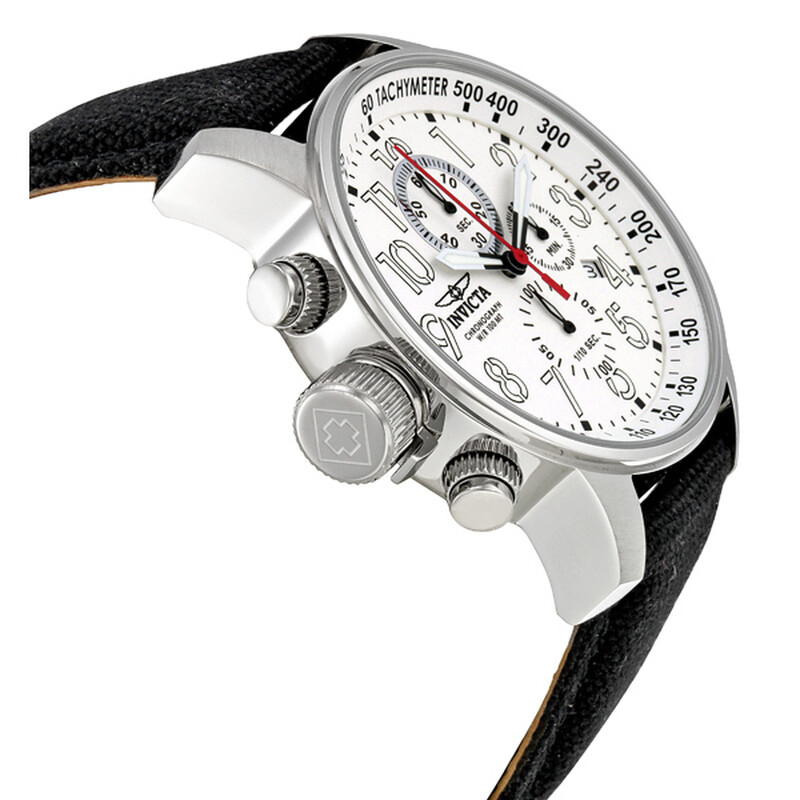 Invicta Lefty Force Chronograph White Dial Men's Watch 1514