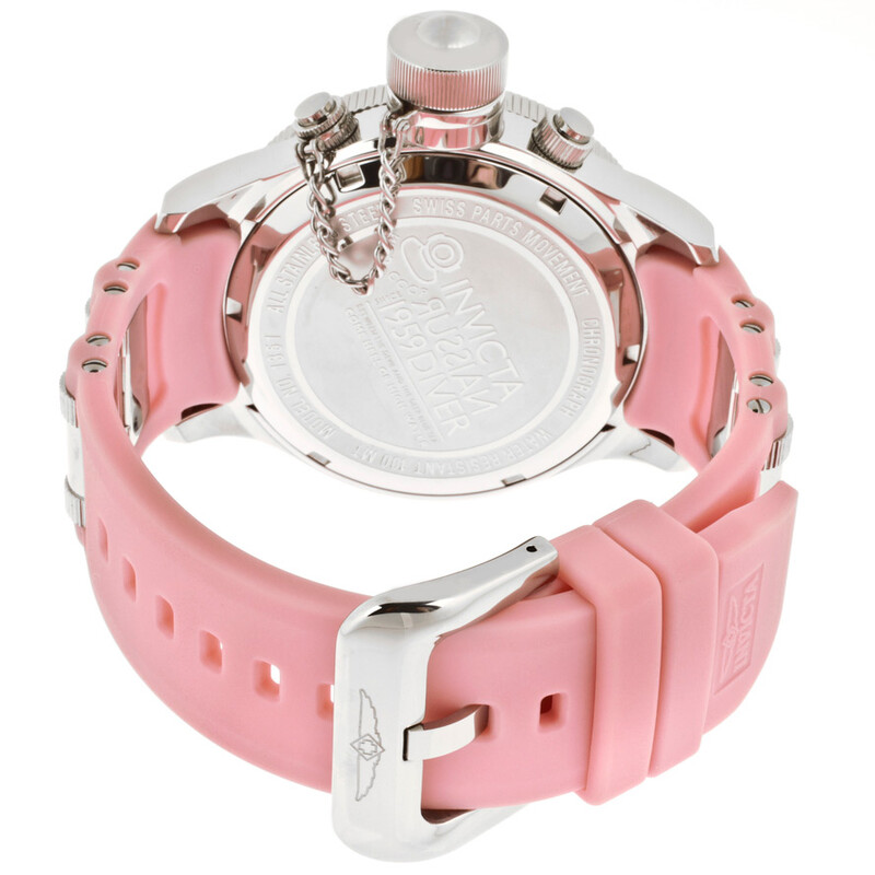 イマン ジャンヌ ピンク Invicta Men's Russian Diver Qtz Pink Dial Men's Watch 1351