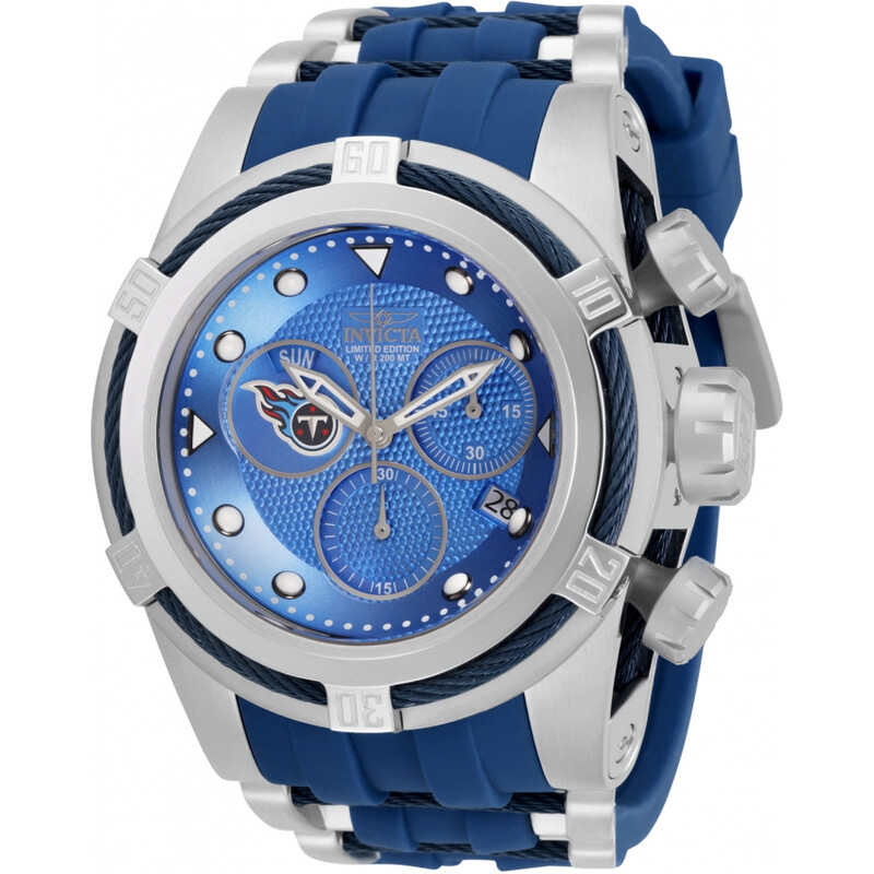 Invicta NFL Tennessee Titans Chronograph Quartz Blue Dial Men's