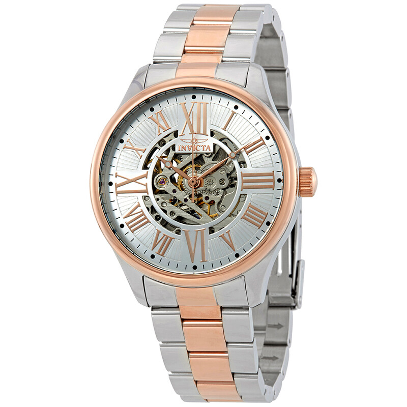 Invicta Objet D Art Automatic Silver Dial Men's Watch 27558