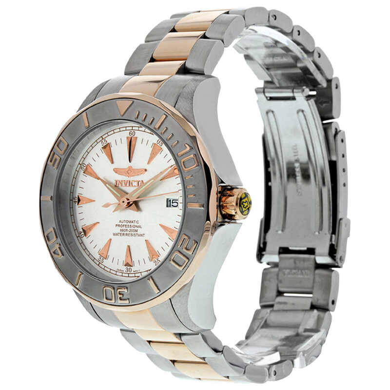 Invicta Ocean Ghost Automatic Silver Dial Men display picture 2