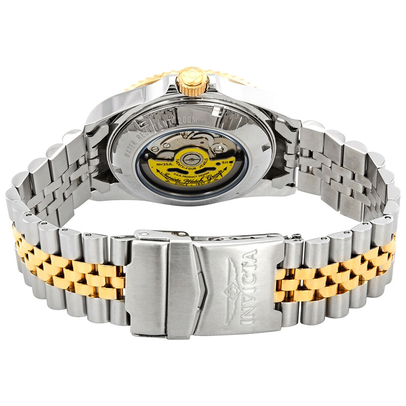 Invicta Pro Diver Automatic Black Dial Pepsi Bezel Men's Watch
