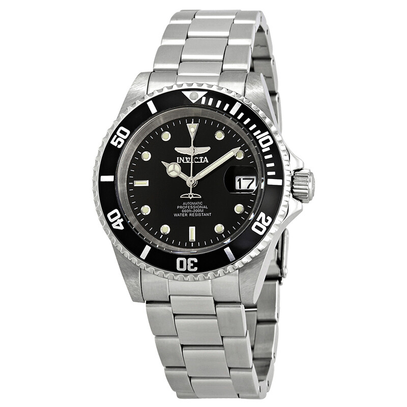 Invicta Pro Diver Automatic Black Dial Men