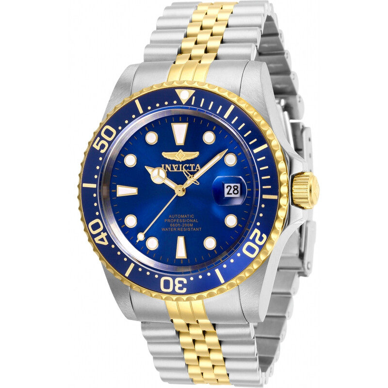 Invicta Pro Diver Automatic Blue Dial Two-tone Men's Watch 30093