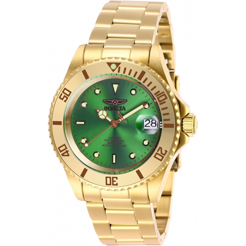 Invicta Pro Diver Automatic Green Dial Men's Watch 28665