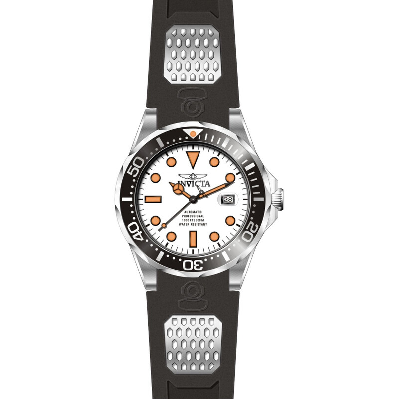 [インビクタ]Invicta 腕時計 11753 Pro Diver Automatic Luminous Dial Black Polyurethane メンズ [並行輸入品] Invicta Pro Diver Automatic White Dial Men's Watch 11753