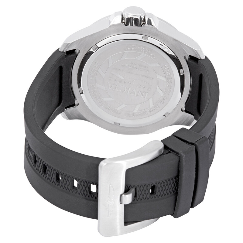 Invicta Pro Diver Black Dial Black Silicone Men's Watch 28000