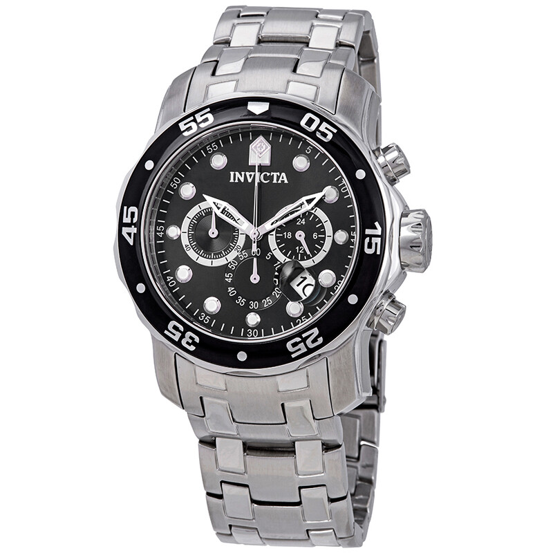 Invicta Pro Diver Chronograph Black Dial Men's Watch 0069