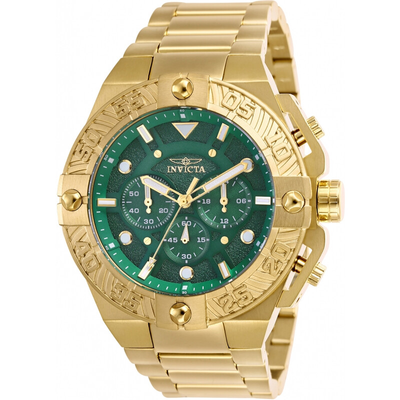 Invicta Pro Diver Chronograph Green Dial Men's Watch 25831