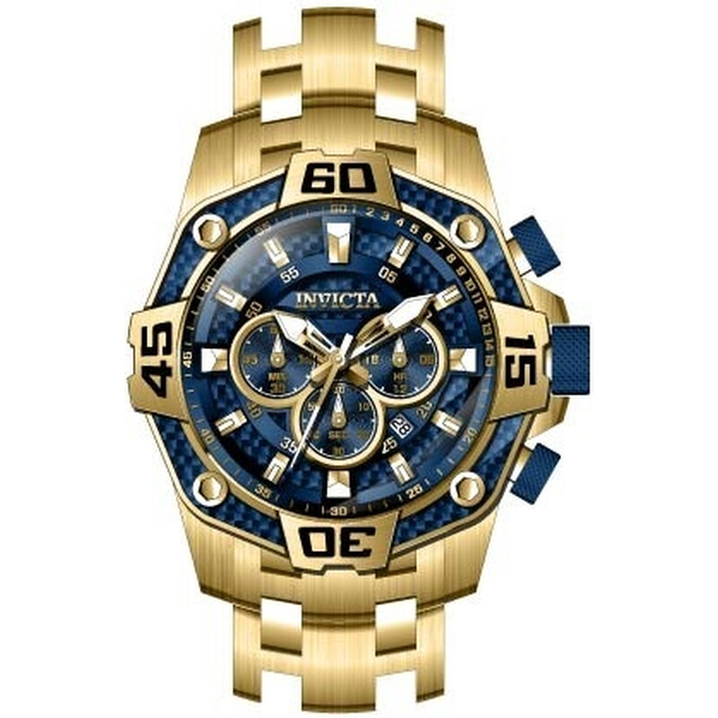 Invicta Pro Diver Chronograph Quartz Blue Dial Men's Watch 33846