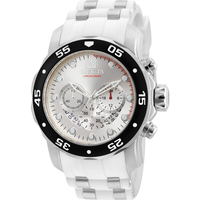Invicta Pro Diver Chronograph Silver Dial Men's Watch 20290