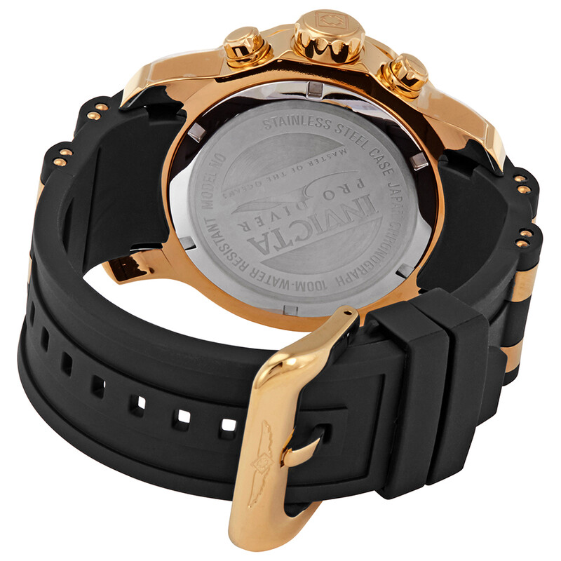 Invicta Pro Diver GMT Black Dial Men's Watch 6991 843836069915