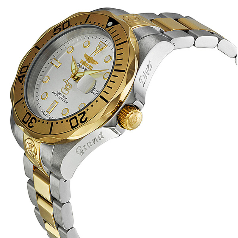 Invicta Pro Diver Grand Diver Automatic Silver Dial Men display picture 1
