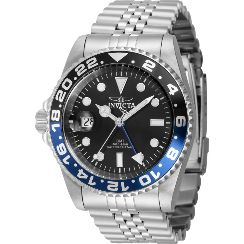 Invicta Pro Diver Quartz Black Dial Batman Bezel Lefty Men's Watch