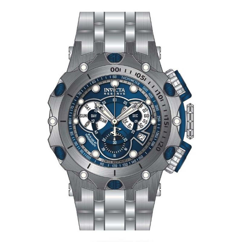 Invicta Reserve Venom Chronograph Blue Dial Men's Watch 27787