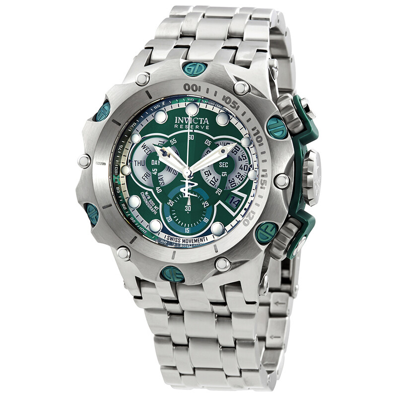 Invicta Reserve Venom Chronograph Green Dial Men's Watch 27788