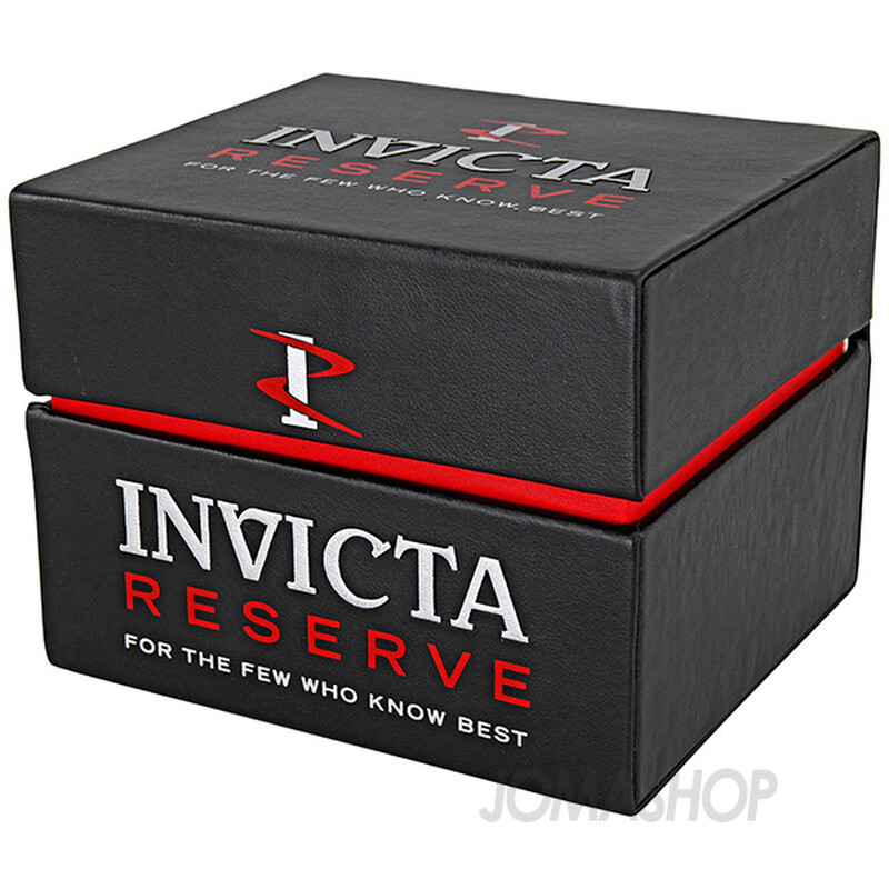 PremiumCollection RadiantEevee 2箱 Invicta Reserve Venom II Black Dial Black Polyurethane Men's Watch