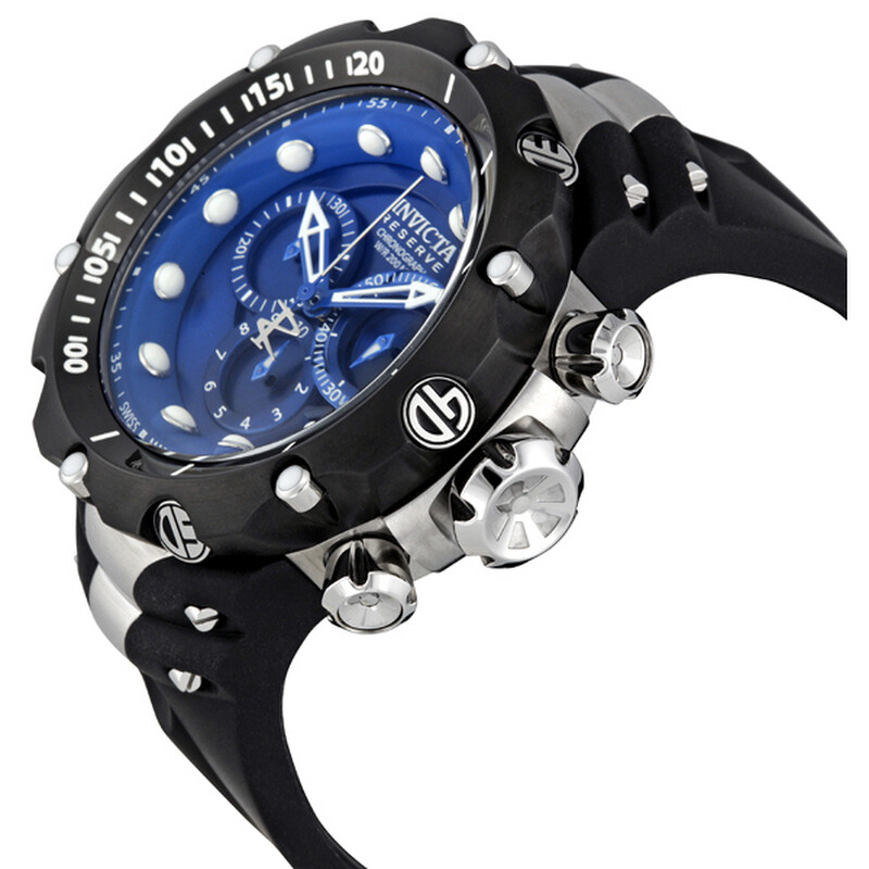 Invicta Reserve Venom II Blue Dial Men's Watch 1519 843836015196